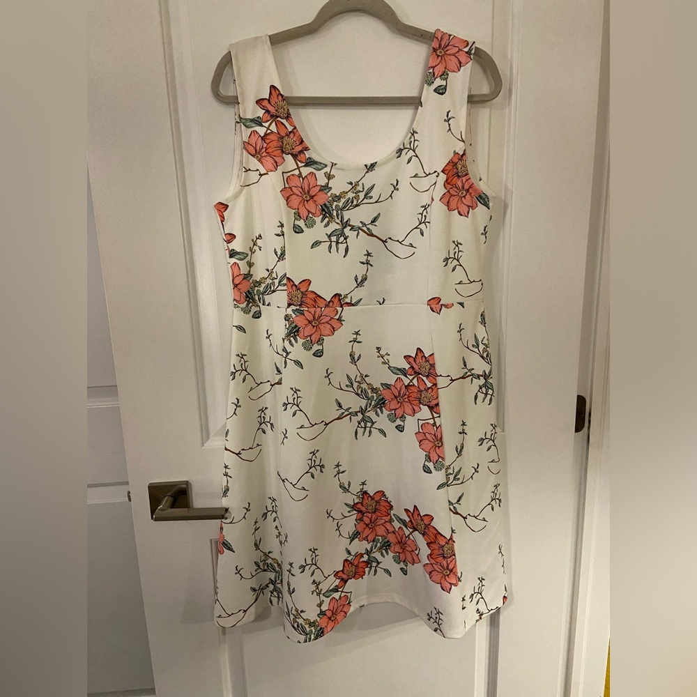 b.young dress byrizie off-white NWT